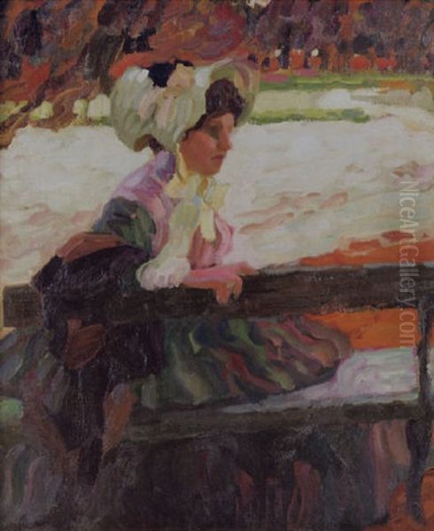 Dame In Park - view 1