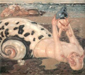 Muttergluck by Leo Putz