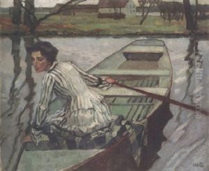 Herbstliche Ausfahrt by Leo Putz