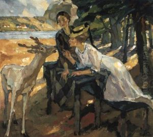 Das Zahme Reh by Leo Putz