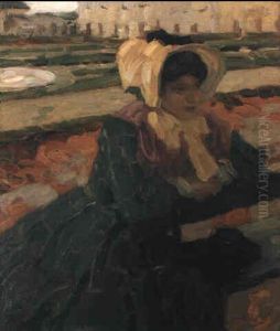 Das Grune Kleid (modell Veronika In Schleisheim) Das Grune Kleid (modell Veronika In Schleisheim)