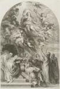 Die Himmelfahrt Mariens by Schelte Adams Bolswert