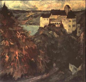 Schloss Seefeld Iii by Leo Putz