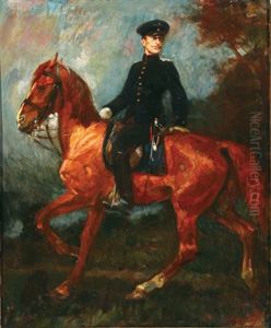 Calvary Officer by Ludwig Putz