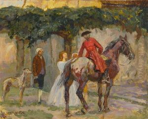 Aufbruch Zur Jagd by Ludwig Putz