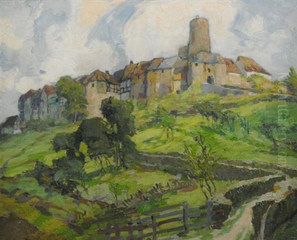 Ansicht Von Burg Reifferscheid An Einem Sommertag - view 1
