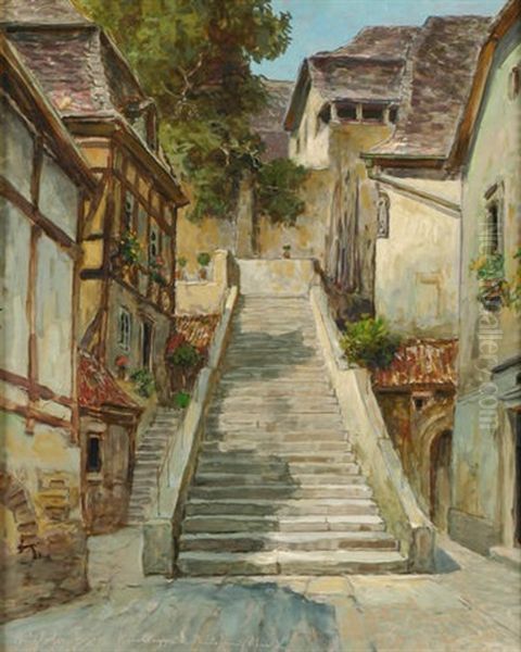 Kirchtreppe In Beilstein (mosel) - view 1