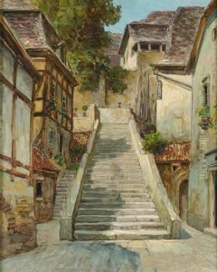 Kirchtreppe In Beilstein (mosel)