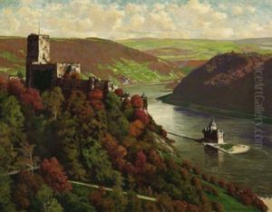 Spatsommertag Am Rhein Bei Kaub Spatsommertag Am Rhein Bei Kaub