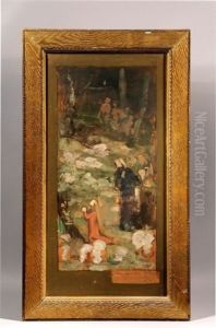 Esquisse Pour: Sainte Genevieve Enfant En Priere Ou Etude Pour:
L'enfance De Sainte Genevieve Pour Le Pantheon by Pierre Puvis de Chavannes