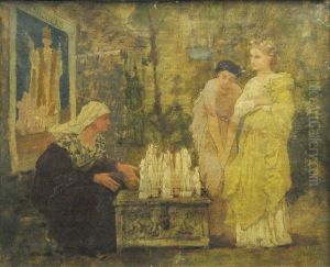 Composition Sketch by Pierre Puvis de Chavannes