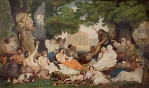 Scene Symboliste by Pierre Puvis de Chavannes