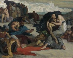 Scene De Massacre by Pierre Puvis de Chavannes