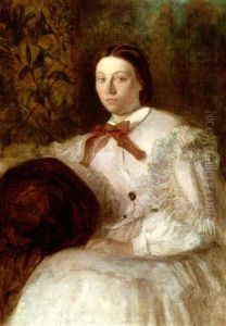 Portrait De La Niece De L'artiste by Pierre Puvis de Chavannes