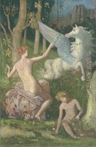 La Fantaisie (fantasy) by Pierre Puvis de Chavannes