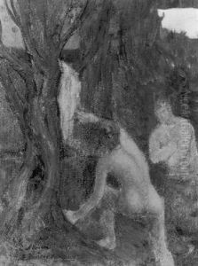 L'ete by Pierre Puvis de Chavannes