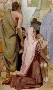 Ardent In Her Faith And Charity, Genevieve, Not Deterred By The Greatest Perils From Her Task, Revitalizes France