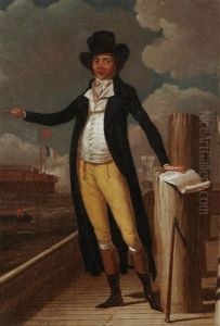 Portrait D'un Gentilhomme by Louis Francois Gerard van der Puyl
