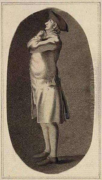 An Elderly Man, Dressed In A Coat And Tricorn<</b&gt - view 1