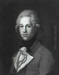 Portrait Of A Young Officer, Half Length
