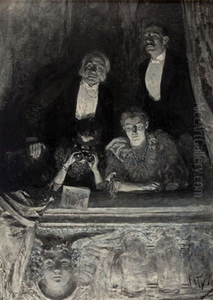 Stamford's Soprano, Harper's Weekly Story Illustration, June 24 - view 1