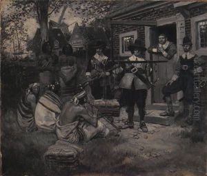 Dutch And Indians Trading (bk By Horace E. Scudder W/ Work) Dutch And Indians Trading (bk By Horace E. Scudder W/ Work)