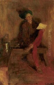 Villon - The Singer Fate Fashioned To Her Liking by Howard Pyle