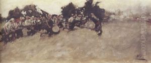 The Death Of Colonel John Laurens by Howard Pyle