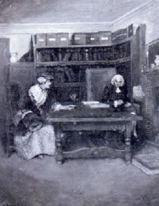 Jonathan And A Client - The Lady With The Green Pocket-book