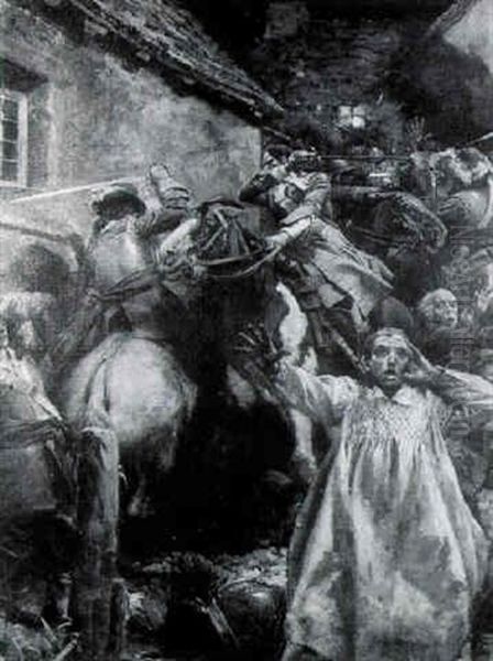 A Night In The Village Street - view 1