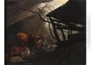 The Annunciation To The Shepherds by Adam Pynacker