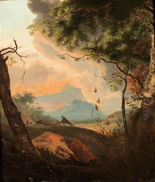 Landschaft Im Abendlicht - view 1