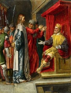 Christ Before Herodes Ecce Homo by Jacob Symonsz Pynas