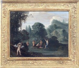 Paesaggio Con Satiri E Ninfe