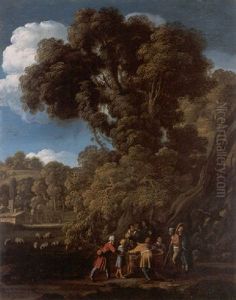 Joseph Cast Into The Well By His Brothers by Jacob Symonsz Pynas