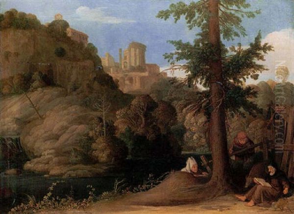 Landscape With The Temptation Of Saint Anthony - view 1
