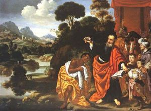Saint Philippe Baptisant L'eunuque De La Reine Sandace