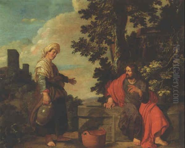 Christ And The Woman Of Samaria - view 1