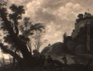 Extensive Landscape With A Hermit Saint And The Flight Into Egypt