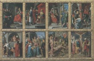 Acht Szenen Aus Der Passion Christi by Jacob Symonsz Pynas