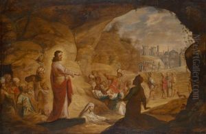La Resurrection De Lazare by Jan Pynas