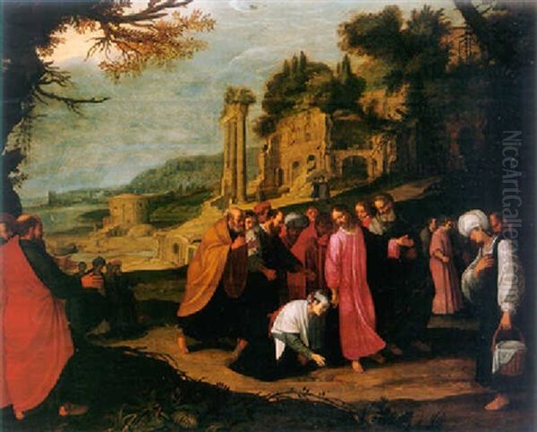Christ Healing The Woman With The Issue Of Blood - view 1