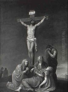 The Crucifixion Of Christ by Jan Pynas