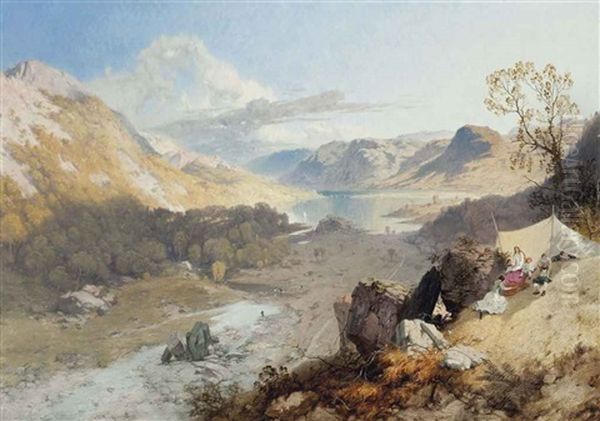 Picnic By Wythburn Water, Thirlmere Valley - view 1
