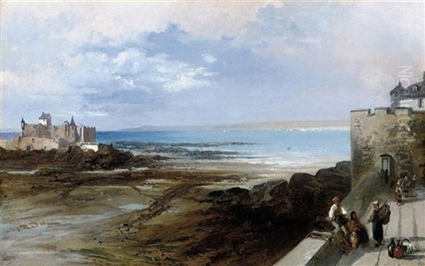 The Coast Of St. Briac, France - view 1