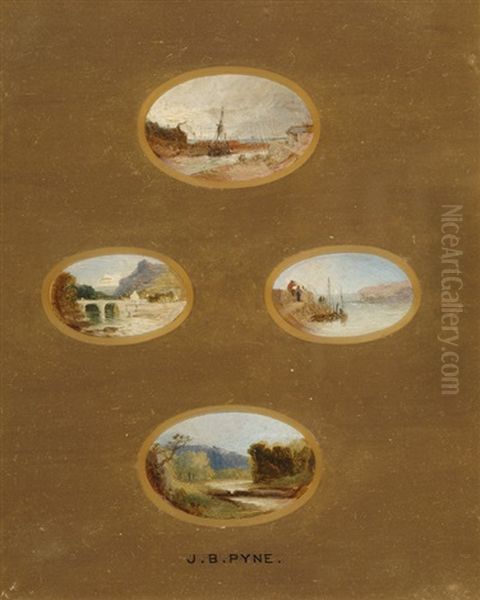 Landscapes (4 Works In 1 Frame) - view 1