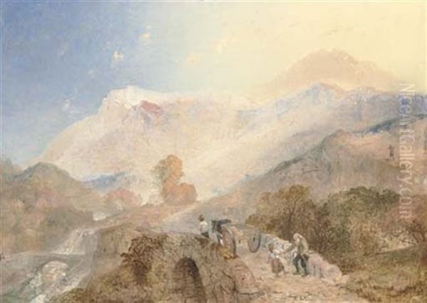 Snowdonia, Early Morning - view 1