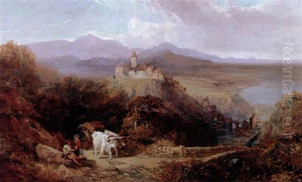 The Bread Seller Along The Castle Path - view 1