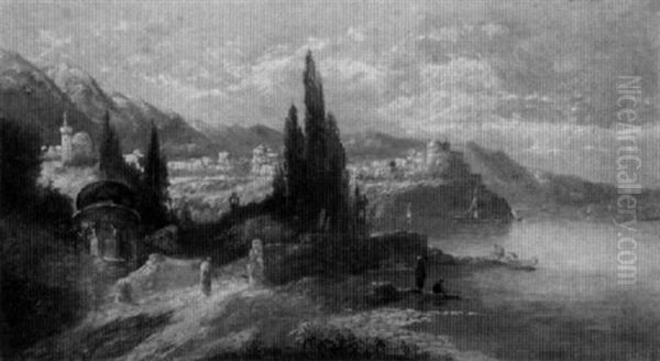 Italian Coastal Scene - view 1
