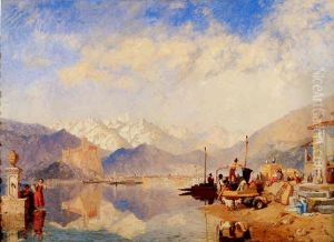 Recollections Of The Lago Maggiore, Market Day At Pallanza